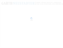 Tablet Screenshot of garthneustadter.com